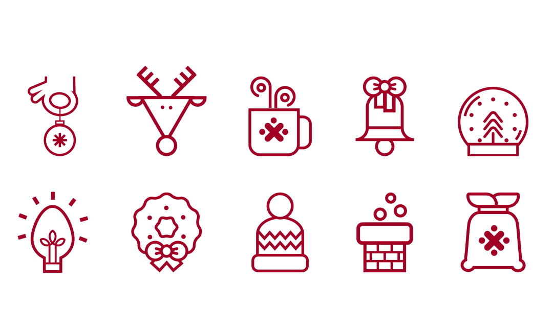Winter and Holiday Icons