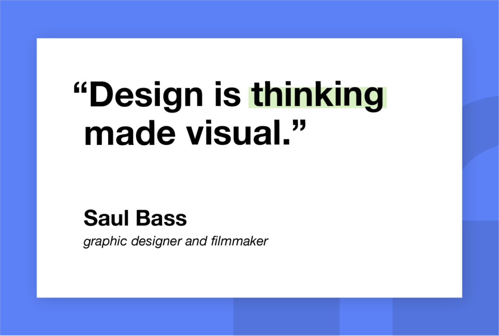 quote graphic design