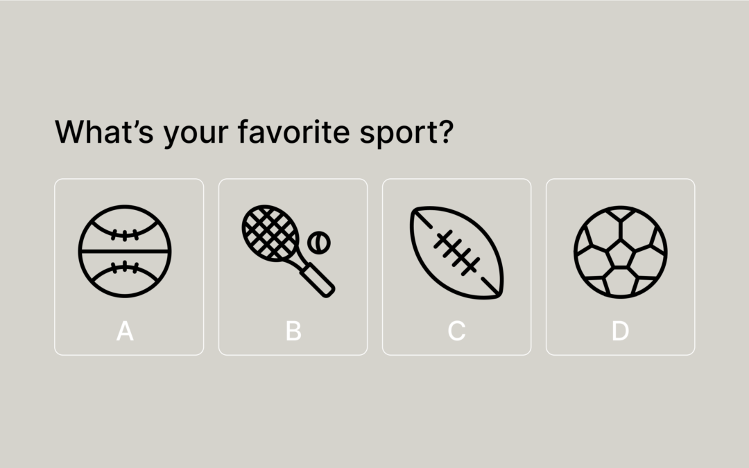 How to Design a Typeform Survey with Noun Project Icons