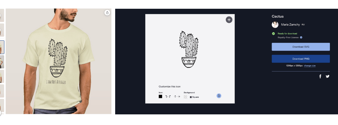 How to Create Designs for Print On Demand Products Using Icons: A Fast and Easy Guide to Making Print On Demand Graphics With Free Clip Art