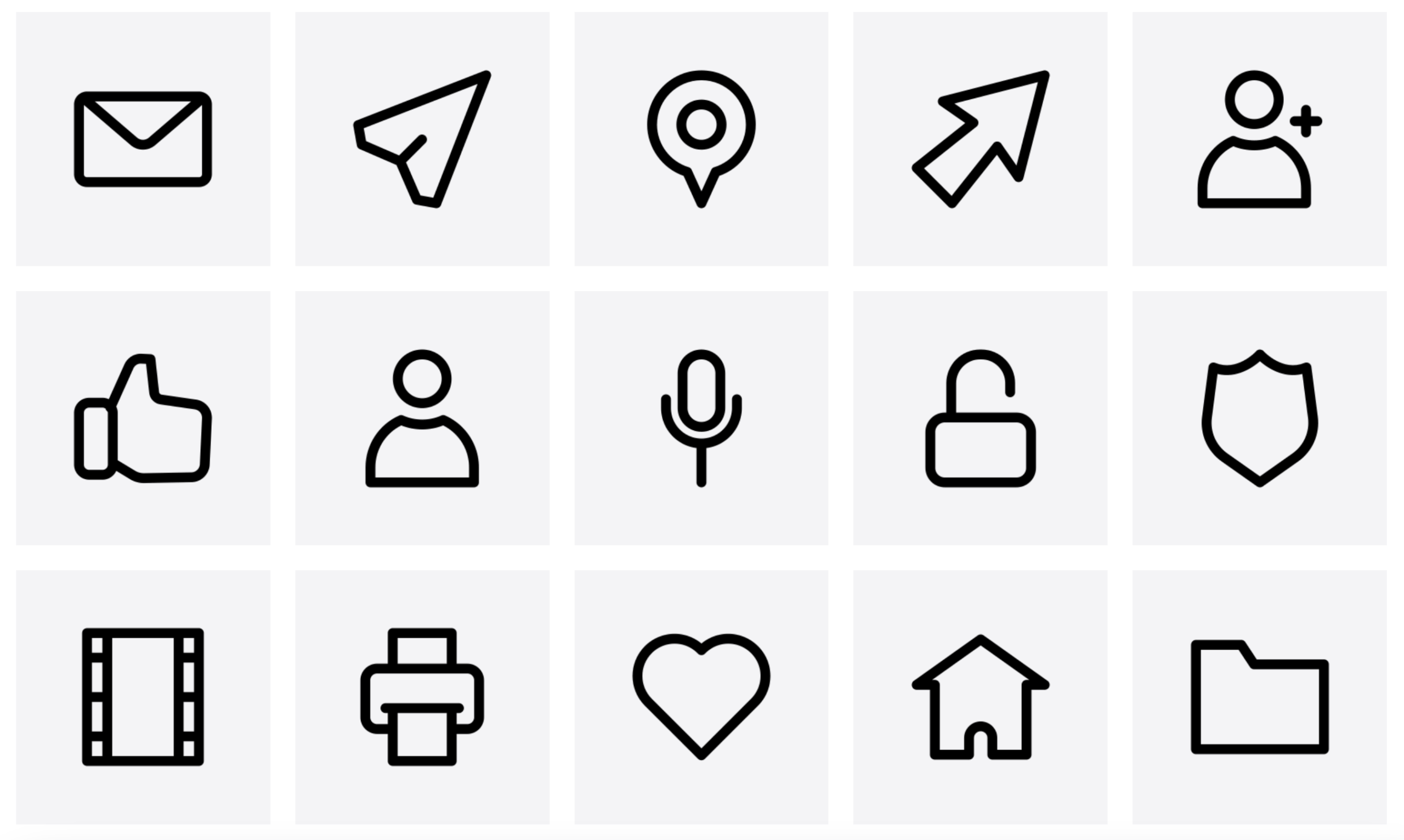 Social media icon sets at Noun Project, the best website to get icons for Instagram, Facebook, Tiktok, Linkedin, and more.